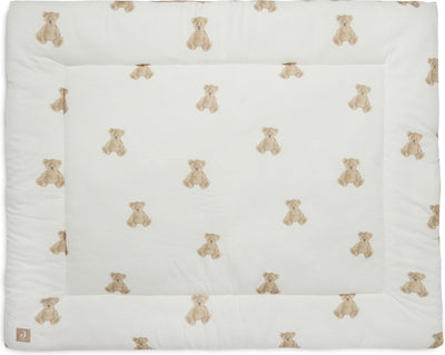 Jollein - boxkleed teddy bear - biologisch katoen - speelkleed baby - 75x95cm