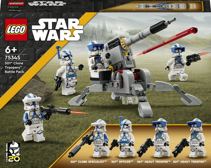 Lego 75345 star wars 501st clone troopers battle pack bouwbaar speelgoed voor kinderen