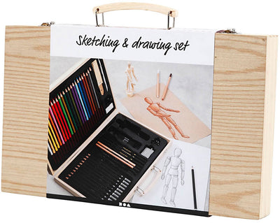 Creativ company http: www.cchobby.nl schets-en-tekenset-diverse-kleuren-1-stuk