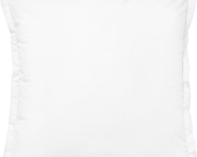 Cinderella sundays kussensloop - set van 2 - satijn - met rits - 80x80 cm - wit