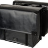 Fastrider tarpaulin cargo dubbele fietstas basics zwart