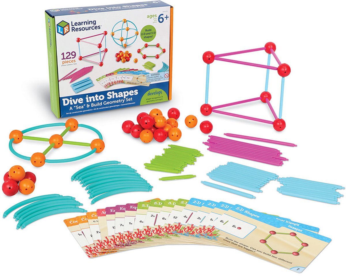 Learning resources dive into shapes - duik in de vormen! - 6+