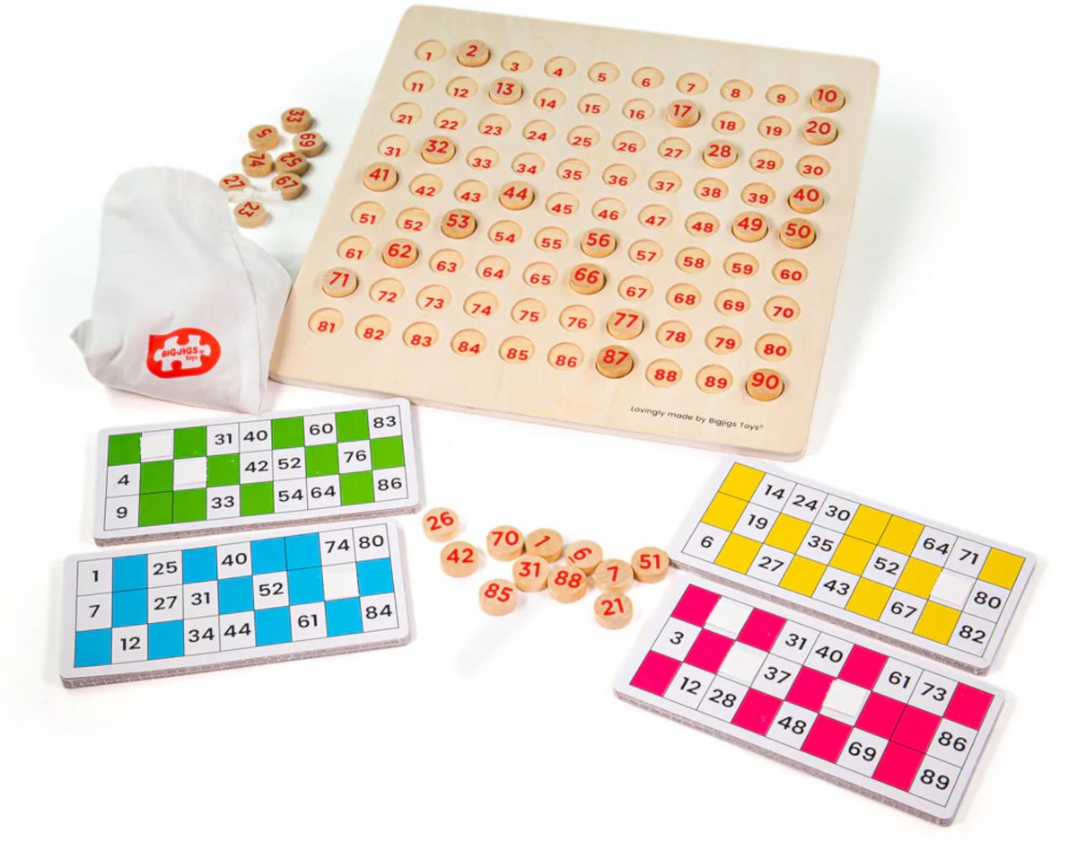 Bigjigs spel - bingo - compleet