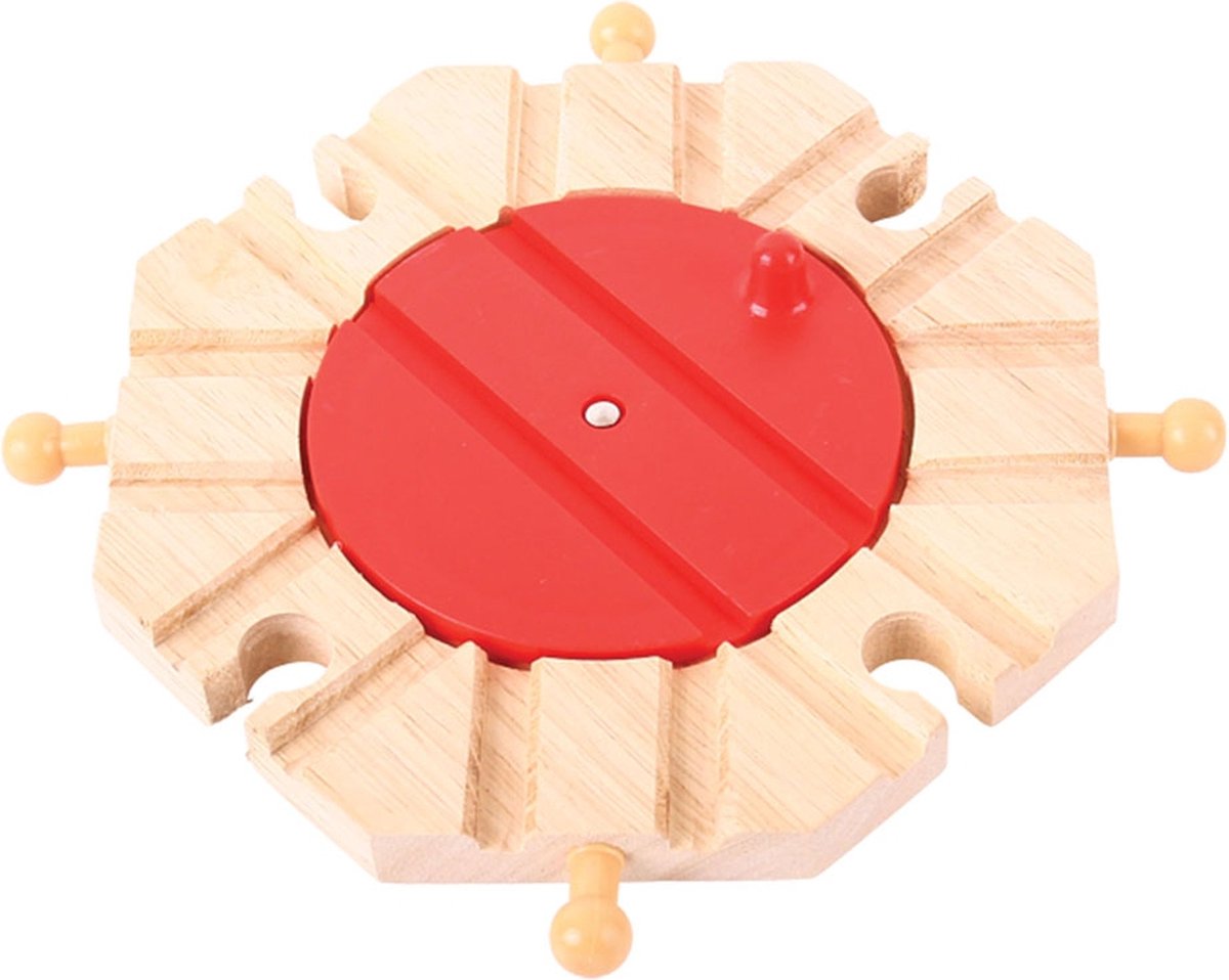 Bigjigs rails - draaischijf - 8 richtingen