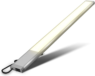 B.k.licht - led keukenverlichting - onderbouwverlichting - kastverlichting - l: 57.5cm - warm wit licht 3.000k - 1.100lm - 10w led