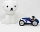 Baghera speelgoedauto - racingcar blauw - vintage - in geschenkdoos - 1 jaar