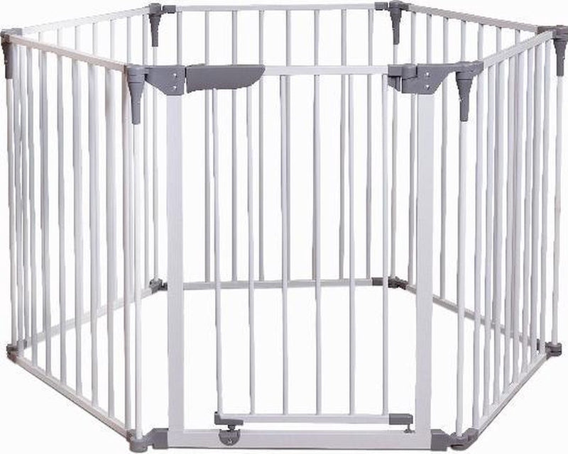 Dream baby dreambaby royale converta 3 in 1 - grondbox - veiligheidshekje - haardhek - playpen baby - speelbox - kruipbox - wit