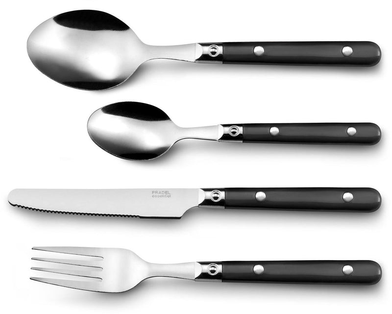 Amefa bestekset saxo metaal tweekleurig 16 onderdelen (25 cm)
