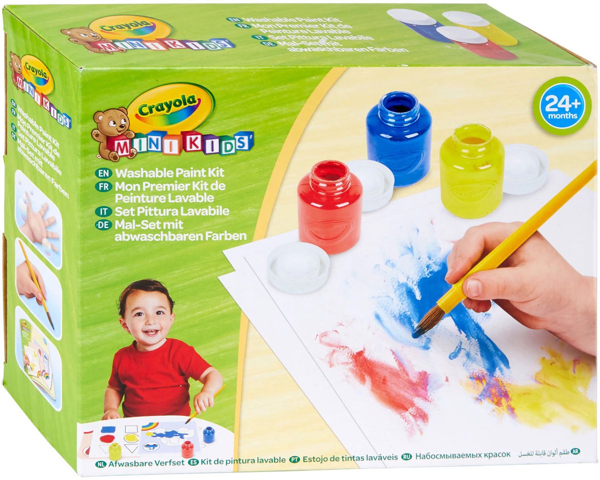 Goliath crayola mini kids uitwasbare verfset