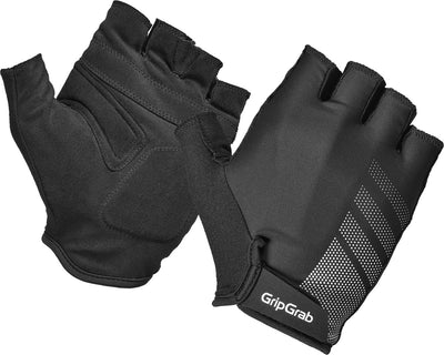 Gripgrab - ride rc lite korte vinger zomer fietshandschoenen met padding - zwart - unisex - maat xs