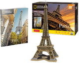Cubic fun 3d-puzzel ng eiffeltoren (2010320) - afbeelding 1