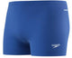 Speedo endurance+ logo aquashort heren - strakke zwemshort heren - chloorbestendige zwembroek mannen - kleurvaste sportzwembroek heren - blauw wit - l