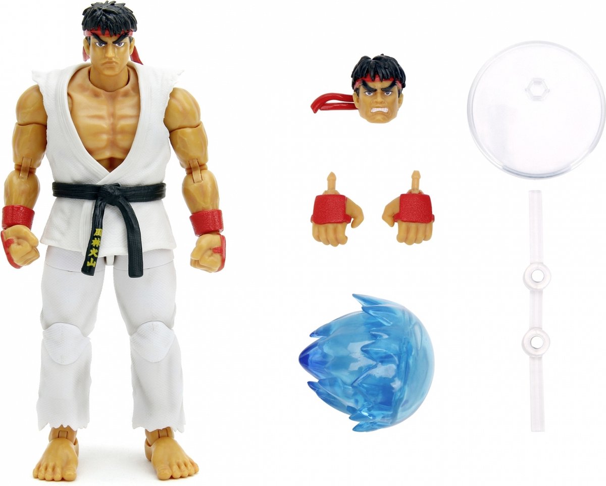 Jada toys street fighter ii ryu 6 figure - jada