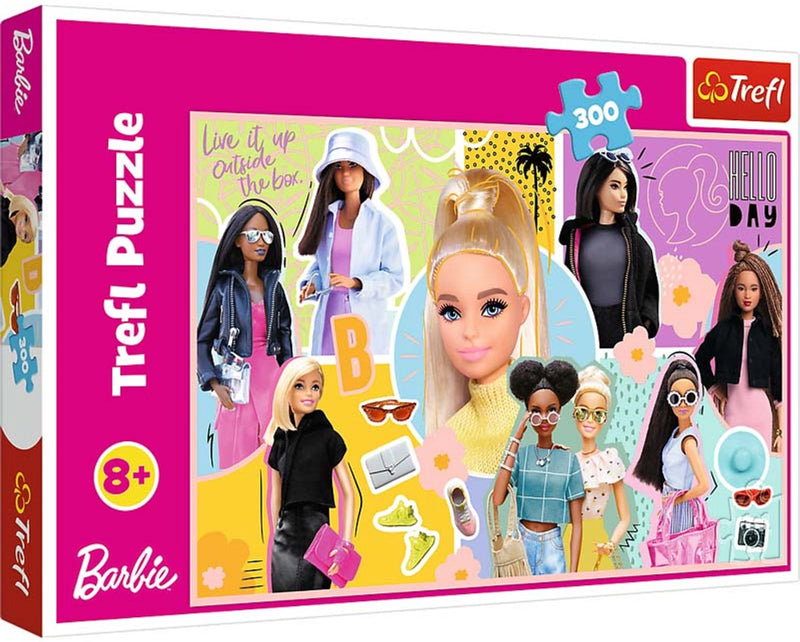 Trefl - puzzels - 300 - je favoriete barbie mattel, barbie