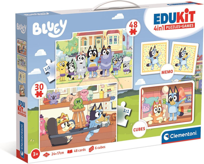 Clementoni edukit 4in1 bluey
