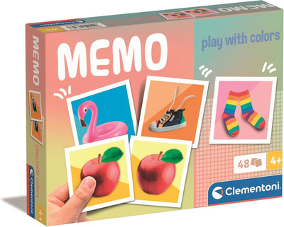 Clementoni - memory voor kinderen - zomerse plaatjes - 48 kaarten - memory spel - educatief speelgoed - vanaf 4 jaar