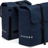 Burgers - new looxs new looxs ® odense double mik - dubbele fietstas - geschikt voor elektrische fietsen - afneembare tas voor mik bagagedrager - waterafstotend polyester - 39 liter - dark blue