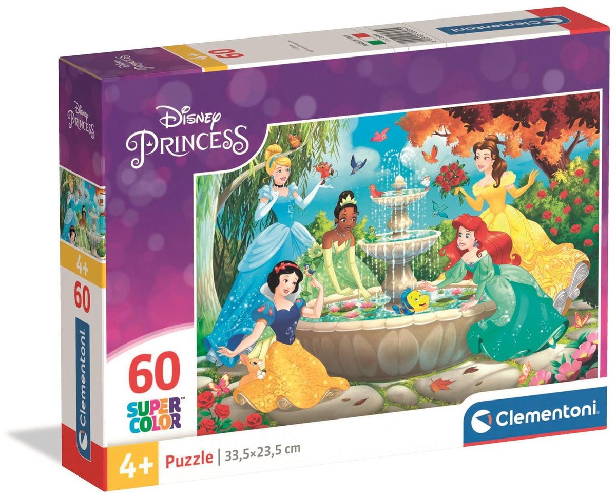 Disney princess puzzle 60pc - puzzel
