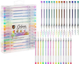 Grafix gelpennen 30pcs - schrijven handlettering - glitter effect - metallic effect - neon effect - pastel effect - gelpennen volwassenen - afbeelding 1