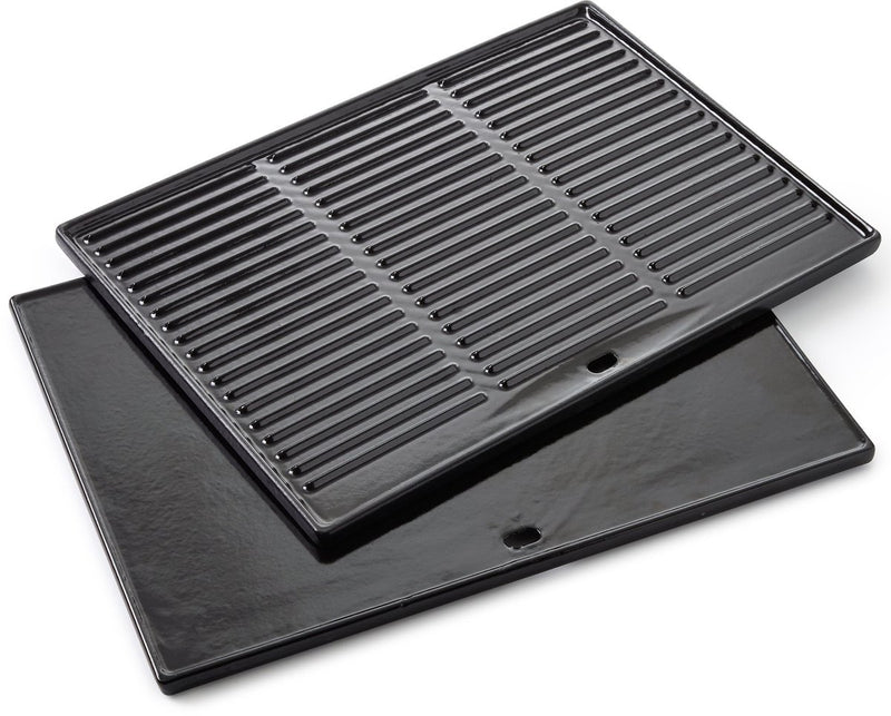 Barbecook bakplaat - bbq grillplaat - gietijzer - zwart - 43x35cm