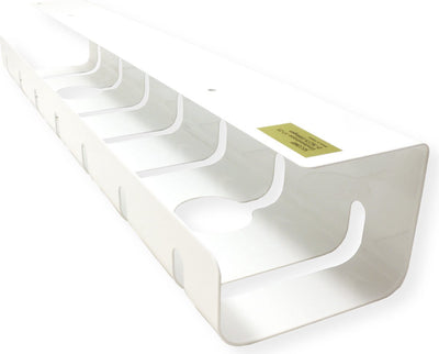 Roline kabelgoot, voor montage onder bureau (2 stuks), wit