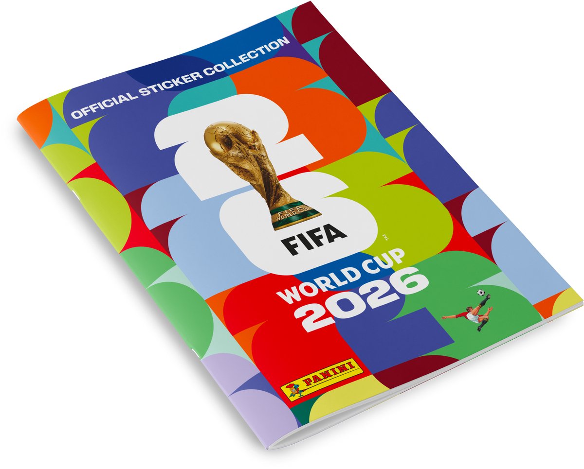 Panini - fifa world cup 2026 - 3 packs - sticker starter pack