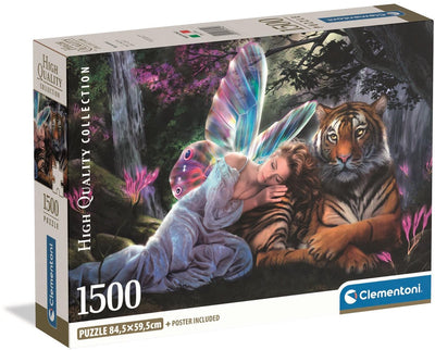 Clementoni legpuzzel my sentinel - puzzel 1500 stukjes - high quality collection - compact box - puzzels en legpuzzels voor volwassenen