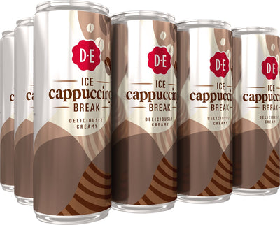 Douwe egberts ice cappuccino ijskoffie - 12 x 250 ml