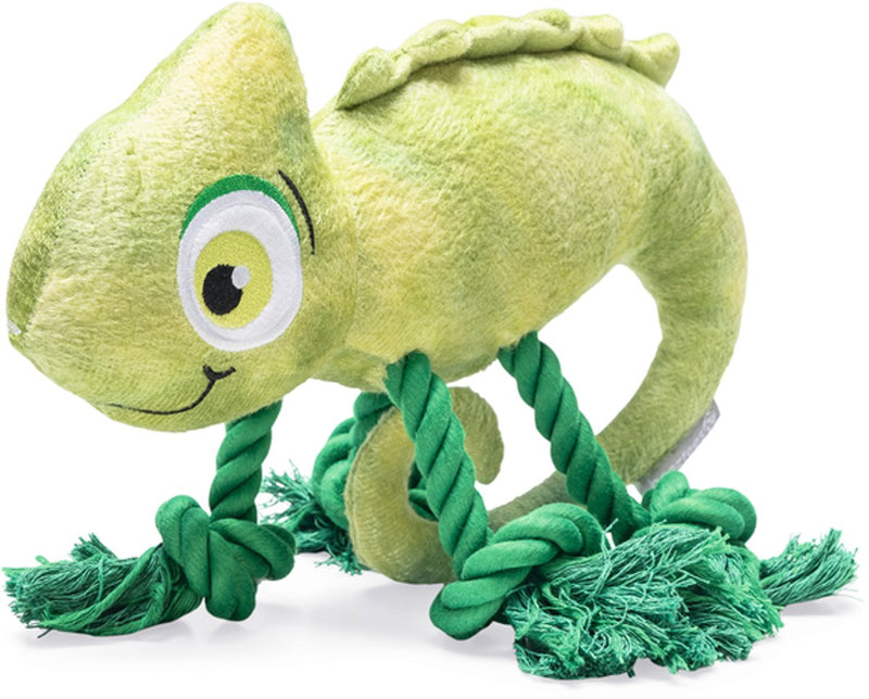 Beeztees jungle kodi - hondenspeelgoed - pluche - groen - 28x22x7 cm l