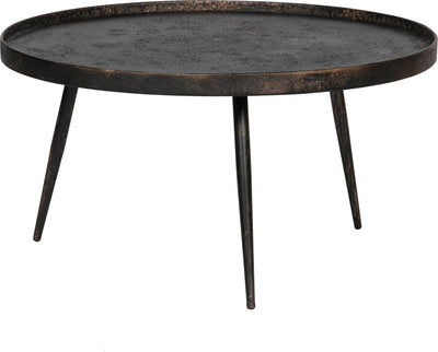 Woood bounds bijzettafel xl - metaal - antique goud - 40x76x76