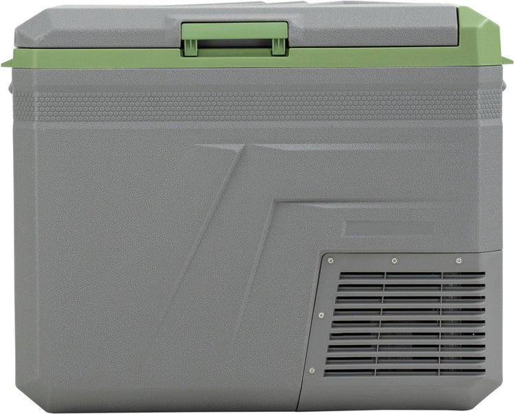 Steamy -e single zone elektrische compressor koelbox - single zone - 46 liter - 12v en 230v - voor auto en camping - grijs