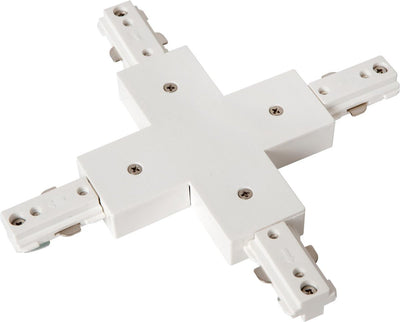Lucide track x-koppelstuk - 1-fase railsysteem railverlichting - wit (uitbreiding)