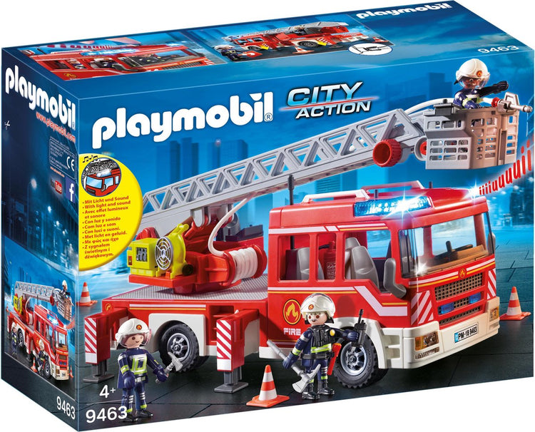 Playmobil 9463 brandweer ladderwagen