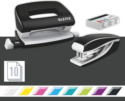 Leitz stapler+punch mini nexxt wow blist.bk