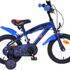 Volare superman kinderfiets - jongens - 14 inch - blauw - twee handremmen