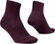 Gripgrab - lightweight sl korte performance zomer fietssokken 1 paar coolmax wielersport sokken low cut - donker rood - unisex