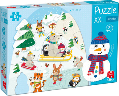 Jumbo goula puzzel xxl winter - 18st.
