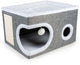 Duvo plus relax! krabhuisje greg voor katten 53x42x33cm grijs