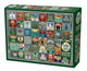Cobble hill merkloos puzzel 1000 stukjes art nouveau tegels