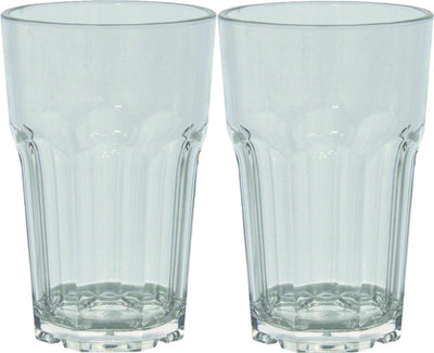 Eurotrail waterglas - 285 ml - 2 st. - transparant