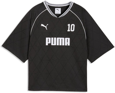 Puma sport relaxed jersey dames t-shirt - black
