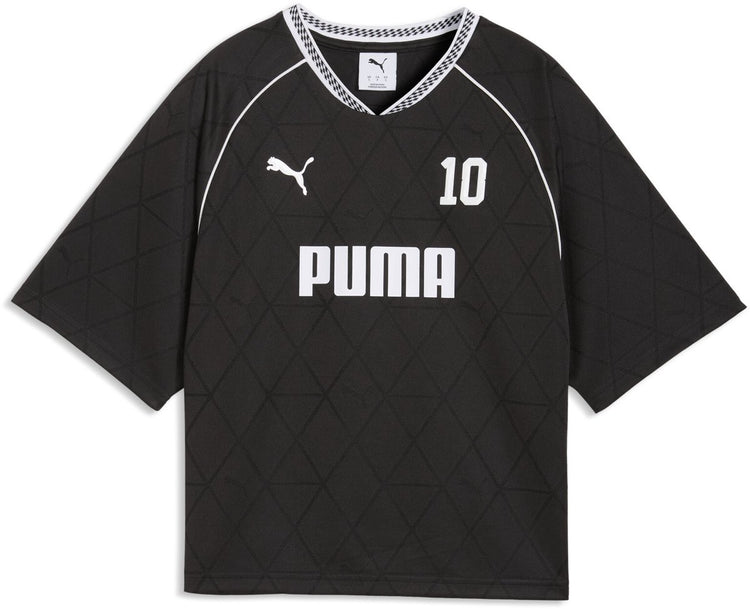 Puma sport relaxed jersey dames t-shirt - black