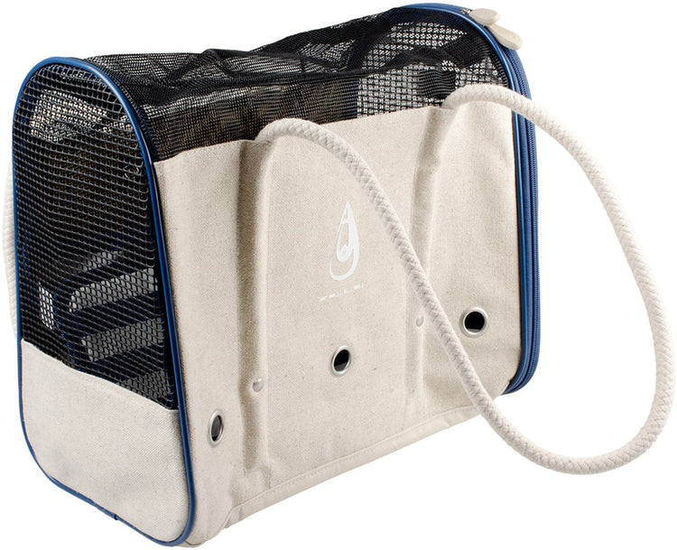 Duvo saint-tropez transport bag 41x22x32cm - max. 7kg beige