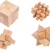 Small foot - houten breinpuzzels, set van 4