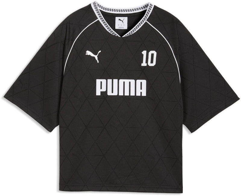 Puma sport relaxed jersey dames t-shirt - black