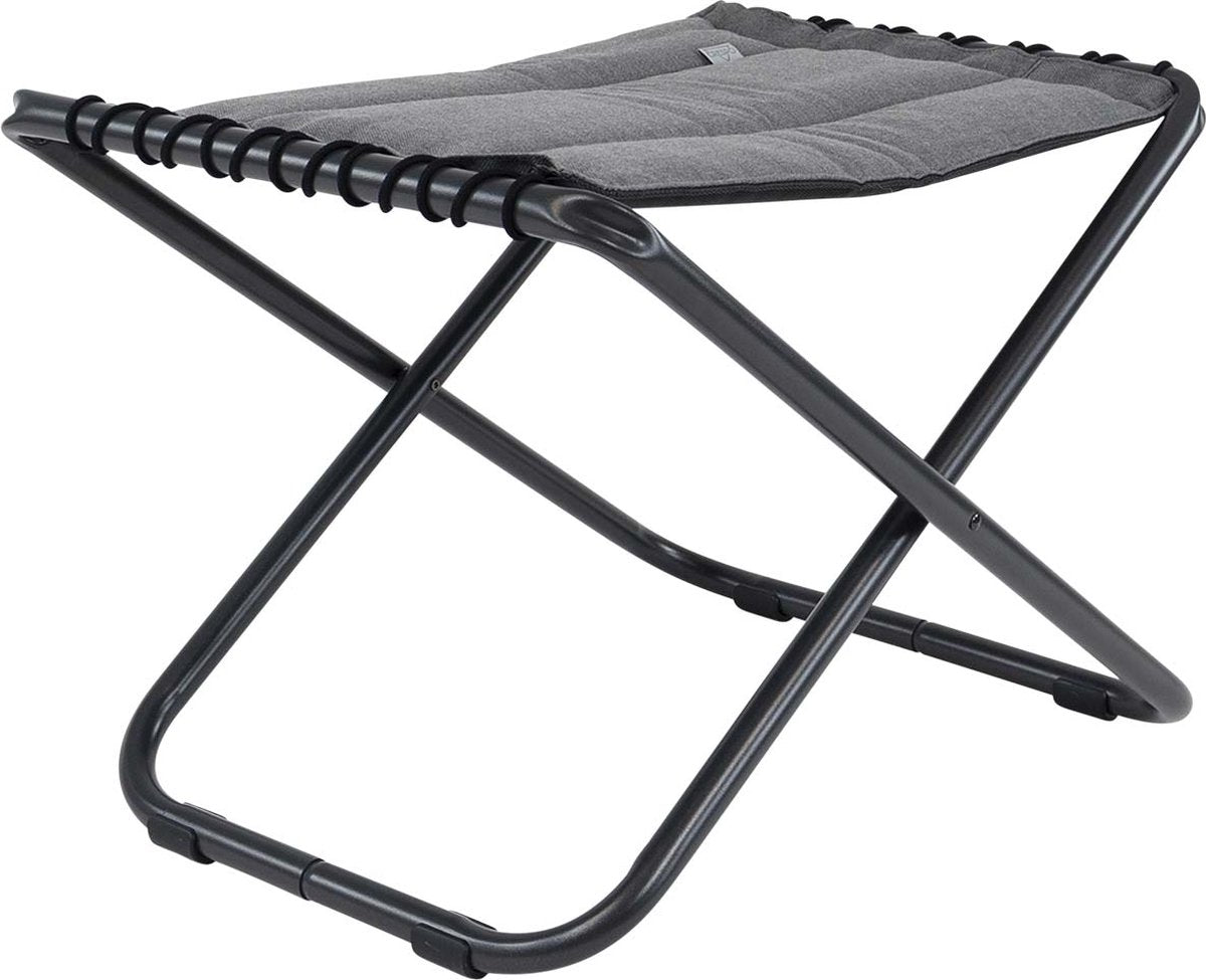 Crespo - voetenbank voor lounger - ap 306 - tex-comfort - licht grijs