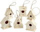 Creativ company vogelhuis hout 7cm, 6st.