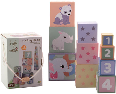 Jouéco stapelblokken 10-delig -