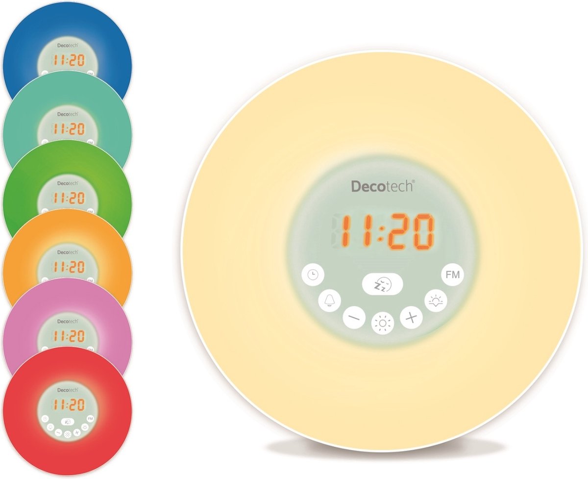 Lexibook radio réveil simulateur d’aube decotech