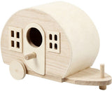 Creativ company houten caravan versieren - afbeelding 1